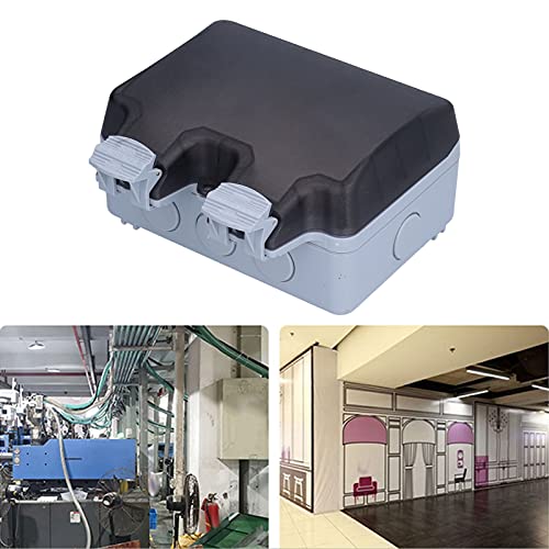 Prise extérieure étanche IP66 double pour brancher vos outils