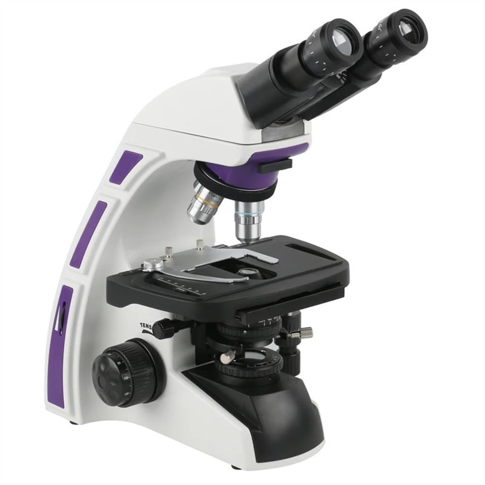 Microscopio 1000X HD 1080P 11.6" LCD Cámara Microscópica Laboratorio Profesional Trinocular Microscopio Biológico Cámara de Video Microscopio，Binocular