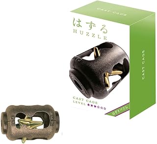 Cast Puzzle 52473785 - Denkspiel Käfig Level 3 aus Gießzink