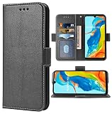 Phone Case for Huawei P30 Lite Folio Flip Wallet Case,PU Leather Credit Card Holder Slots Full Body