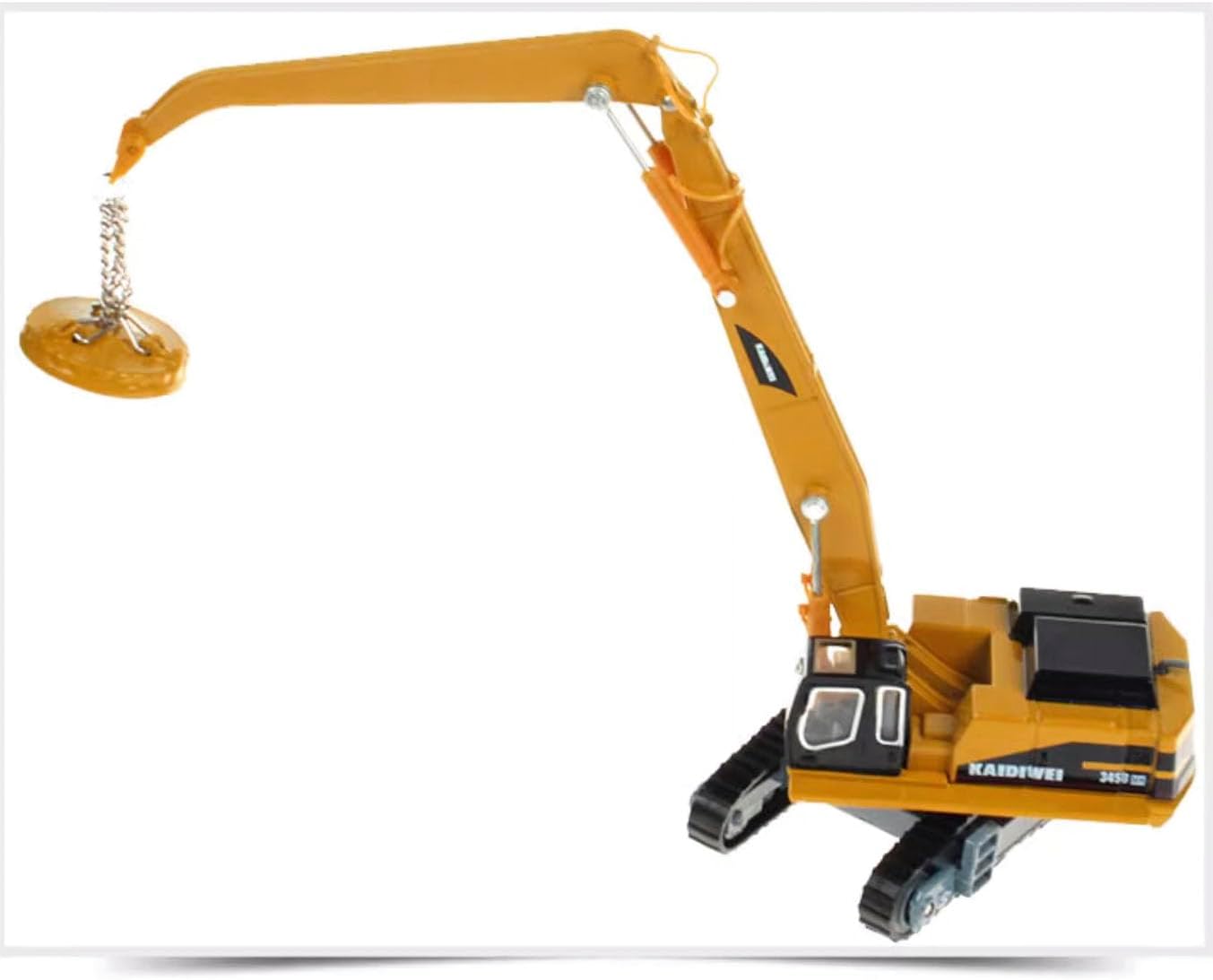 KDW 1:87 Scale Kaidawei Crawler Crane Model, Electromagnetic Grab, Suction Cup