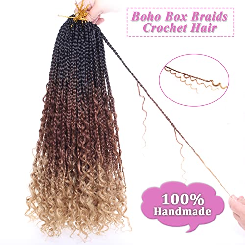 Samtress 8 confezioni di trecce all'uncinetto con