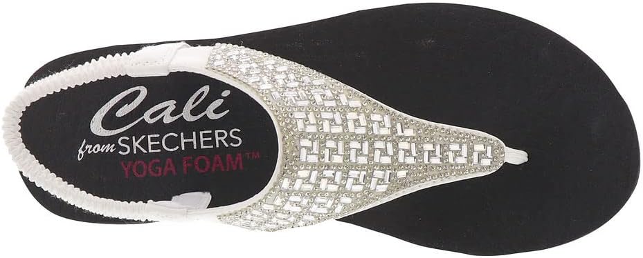 Skechers Women's MEDITATION - SWEET ROCK, White, 10 M - Image 2