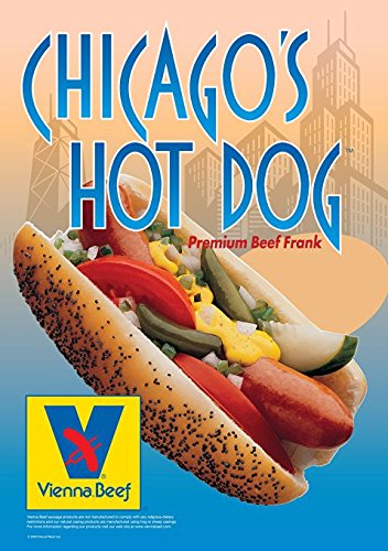 Vienna Beef Vienna® Beef - Natural Casing Chicago Style Hot Dog Kit 10 Pack thumb #2