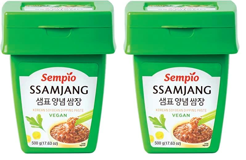 SEMPIO Sojabohnenpaste zum Dippen - 1 x 500 g (Packung mit 2)
