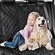 ANOSOSPECIAL Grauer Hunde-Autositzbezug für Rücksitz, Haustierfreundlich und wasserdicht, universelle Passform, Innenschutz für Auto, Van, SUV – ideal für Kinder und Haustiere