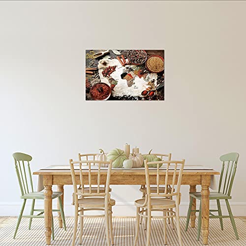 Runa Art Quadro Spezie da Cucina Moderni Murale