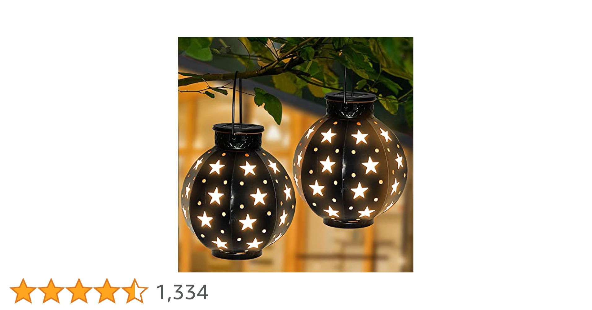 Amazon | Maggift 星型ソーラーランタン ソーラーパワー 装飾