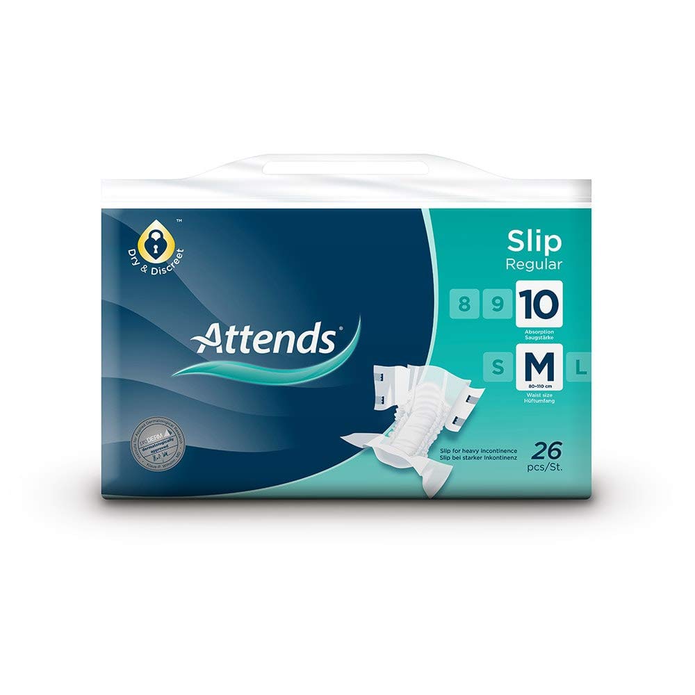 Slip Regular 10 - Medium (26 Adhesive Pants)