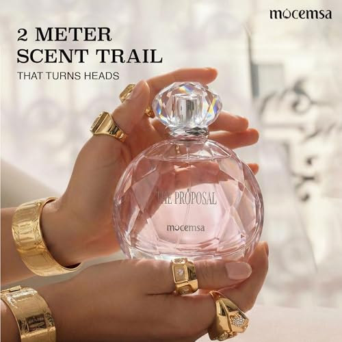 Image of Mocemsa The Proposal For Women Eau De Parfum | Romantic Floral & Fruity Luxury Fragrance | Long-Lasting Premium EDP | Elegant Day-to-Night Perfume for Office & Special Moments | Signature Women's Scent | 110ml