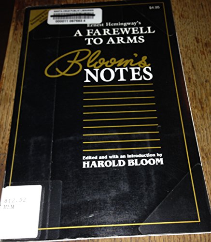 Ernest Hemingway's a Farewell to Arms (Bloom's ... 0791040879 Book Cover