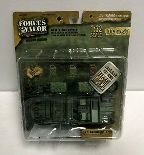 Forces of Valor Military action series USA AMPHIBIAN GPA 1:32 diecast Normandy 1944
