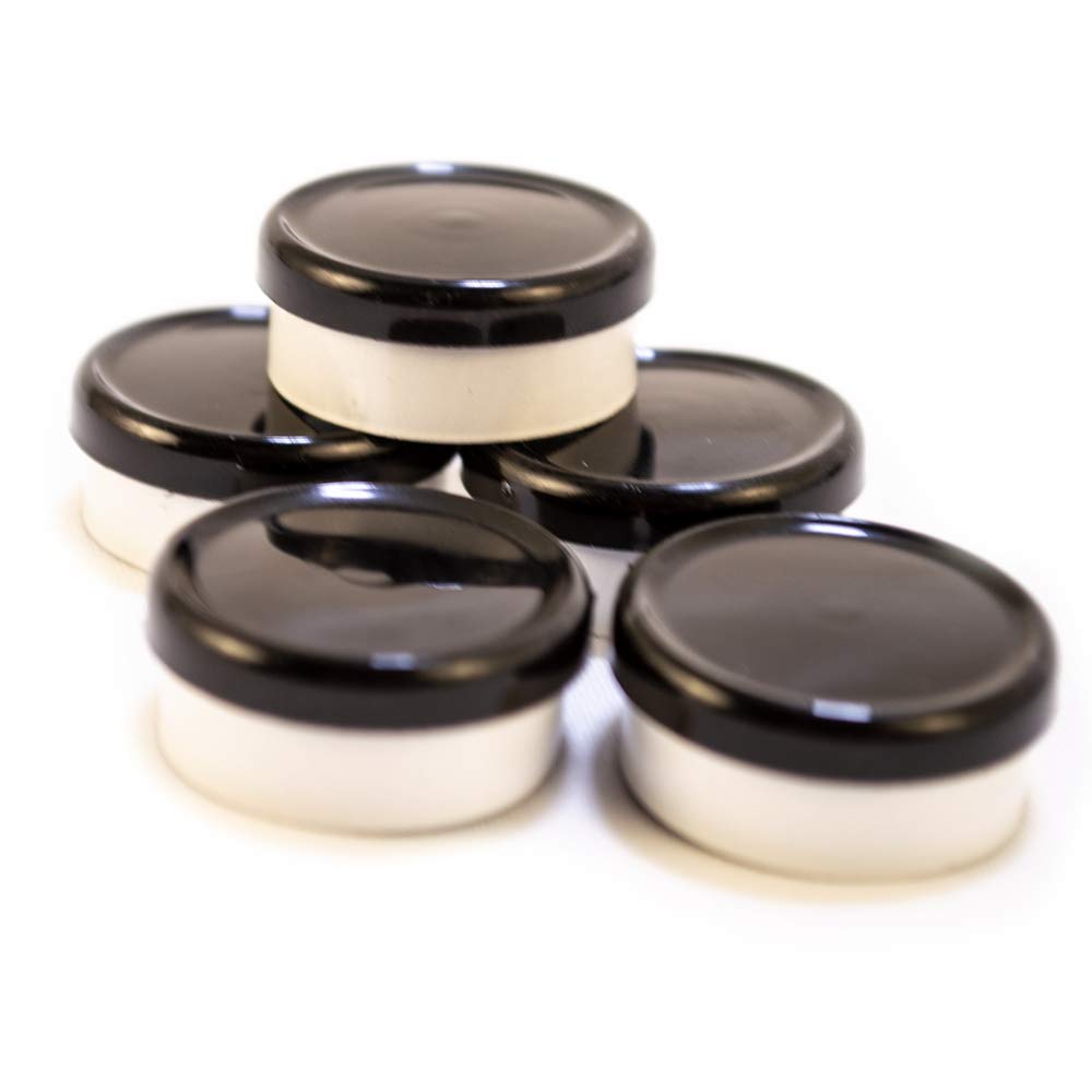 20mm Dual Tone Flip Top Seal (Black/White) (100)