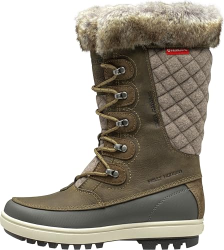 Image of Helly Hansen Womens Garibaldi VL Insulated Winter Boots | Insulated Waterproof Nubuck Leather, Faux Fur Lined, Eco Ortholite Comfort Footbed, Max-Grip Outsole
