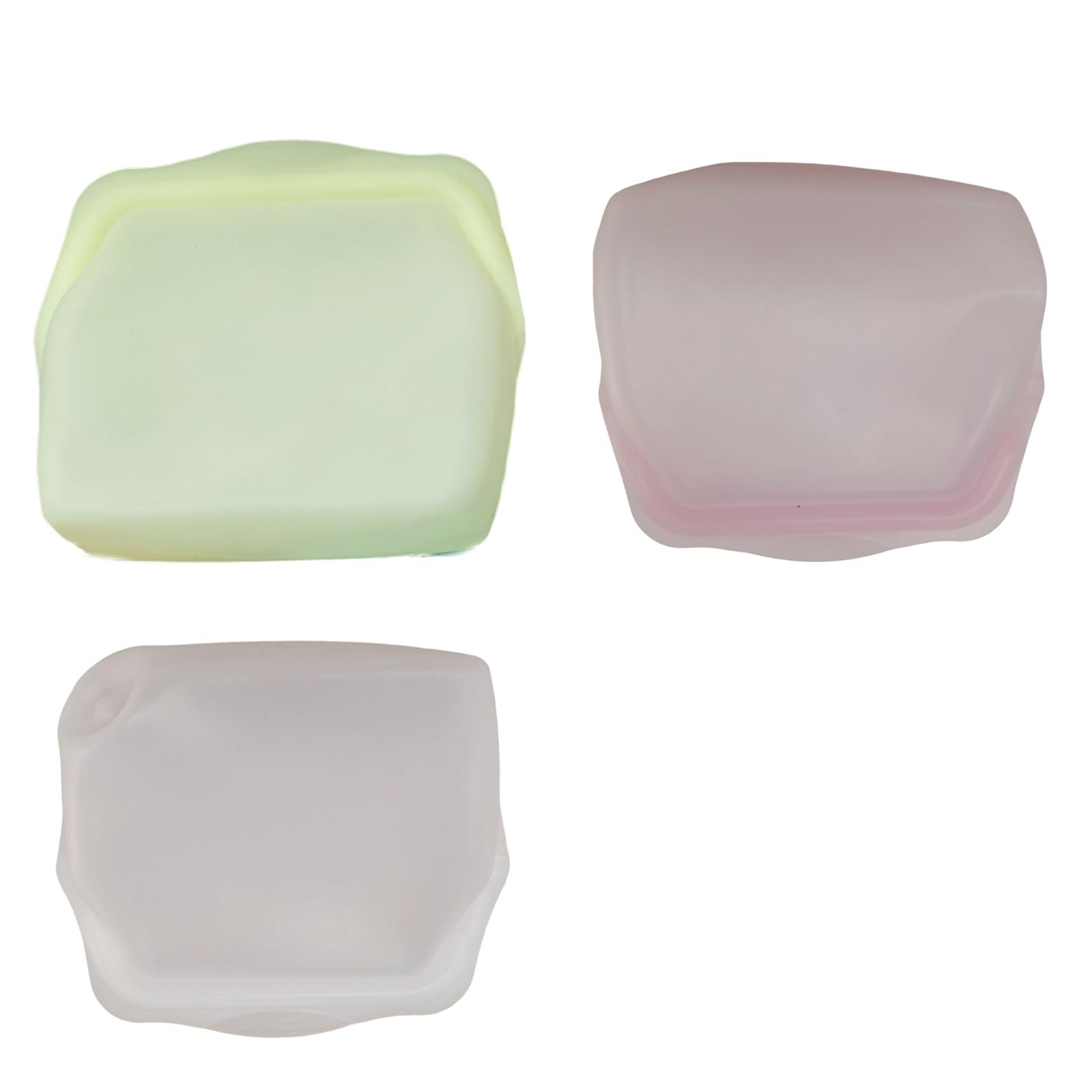 Thicken Silicone Food Storage Bags 600ML 1000ML Freezer Microwave Safe Sealable Container Silicone Freezer Bags