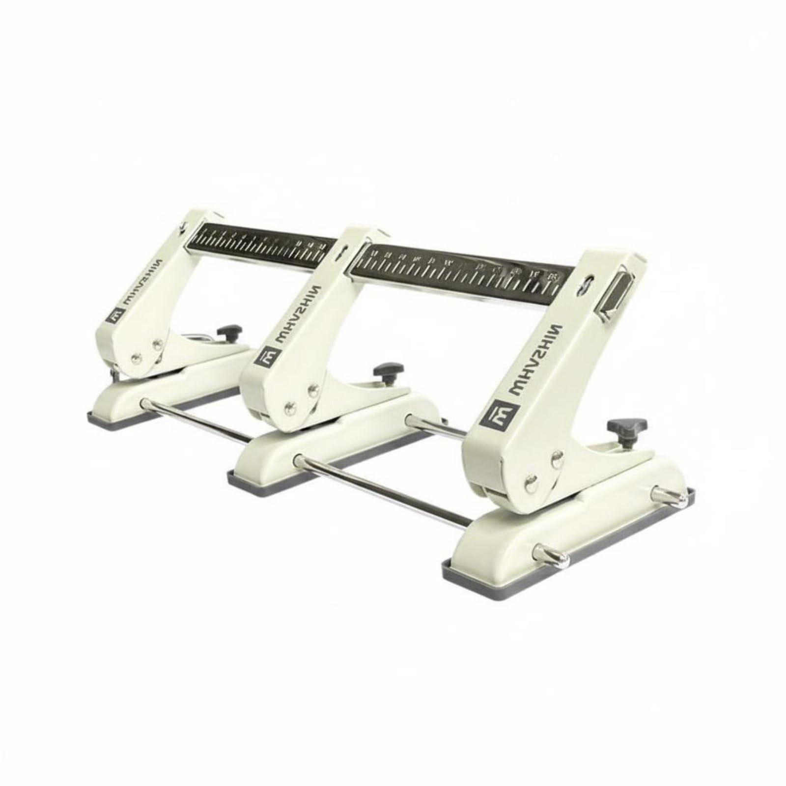 Perforatrice Carta Perforatore Ufficio Raccoglitore Manuale Precisione Foratura Alta Capacità Struttura Duratura Base Antiscivolo Vassoio Estraibile, 3-Fori Regolabile