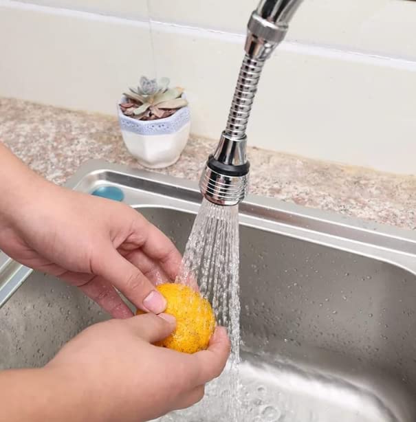 S Cart Extended Flex Faucet for Kitchen Sink, Movable 360 Degree Rotation Tap Shower for Kitchen Sink Faucet for Kitchen, Adjustable Sink Faucet Sprayer Pack of 1 (B0CVXD1M7V) Amazon Price History, Amazon Price Tracker