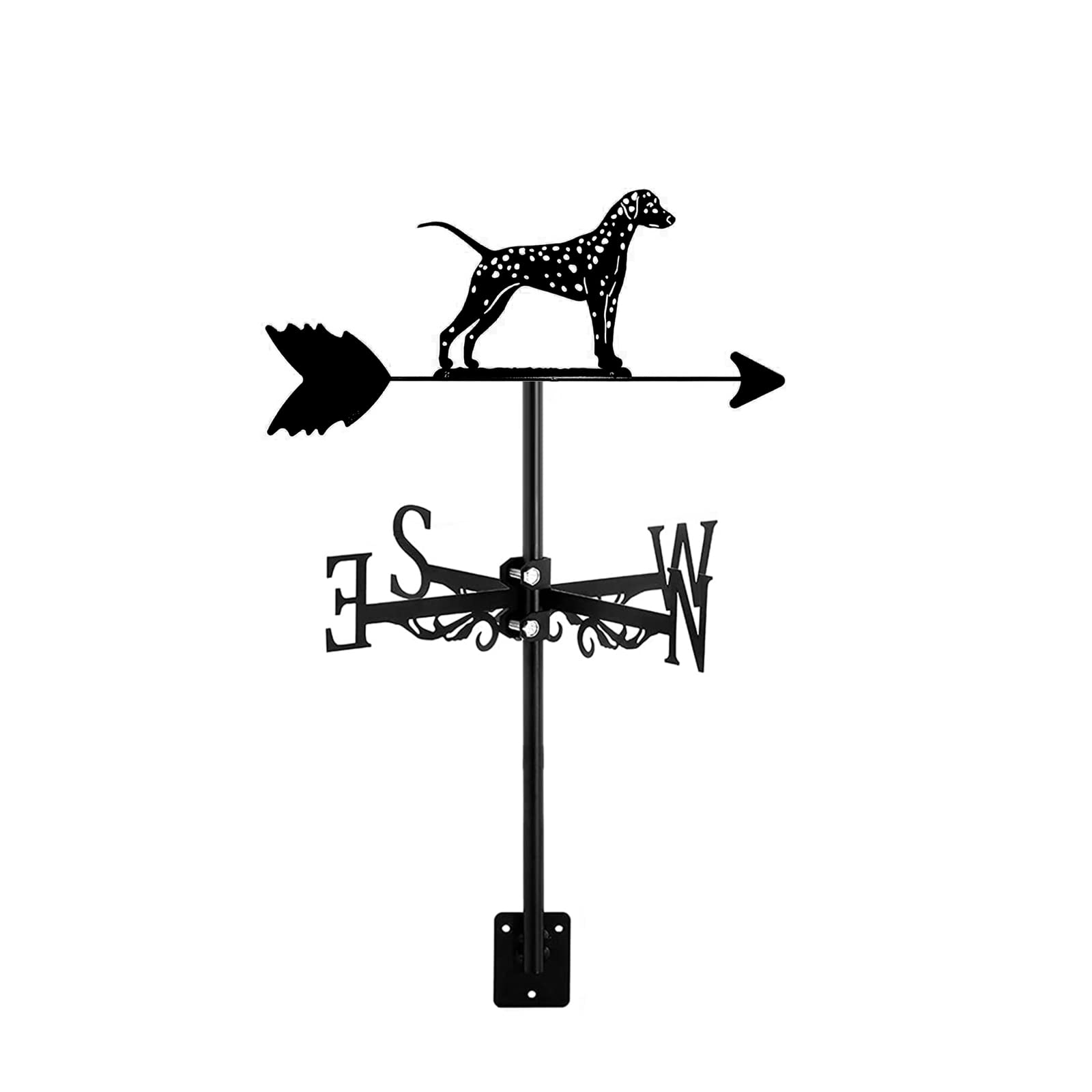 Girouette fer métal BrolEo indicateur direction orientation animaux