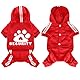 Dolahovy Hunde Hoodie Kleidung für Haustiere Weiche Herbst Winter Welpen Pullover Fleece Hundejacke Mäntel Baumwolle Hunde Outfit für Chihuahua Teddy Kleine Mittlere Hunde Katzen