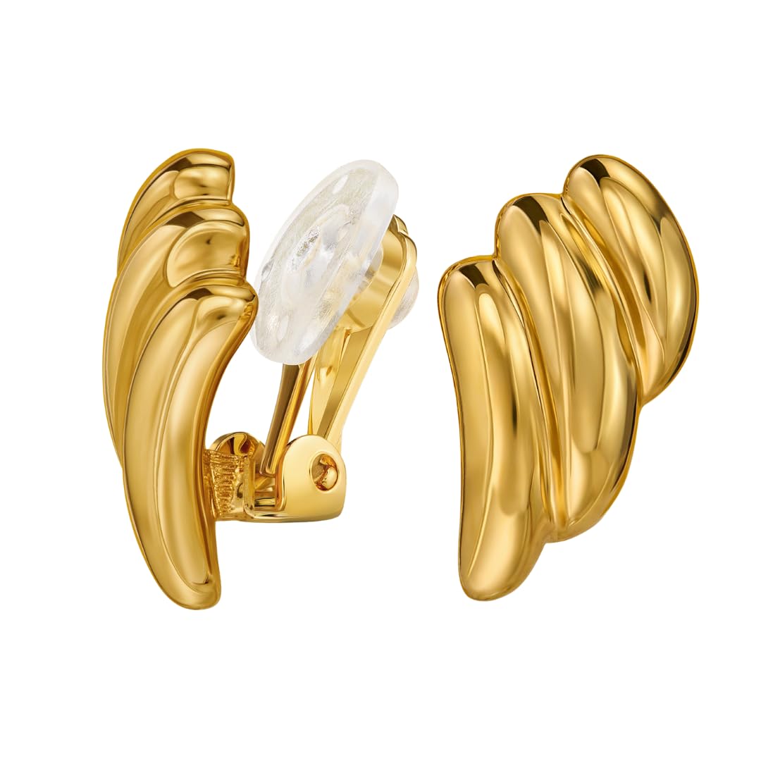 Traveller Ohrclip - Damen - 22kt Vergoldet - 17x10 mm - 157769