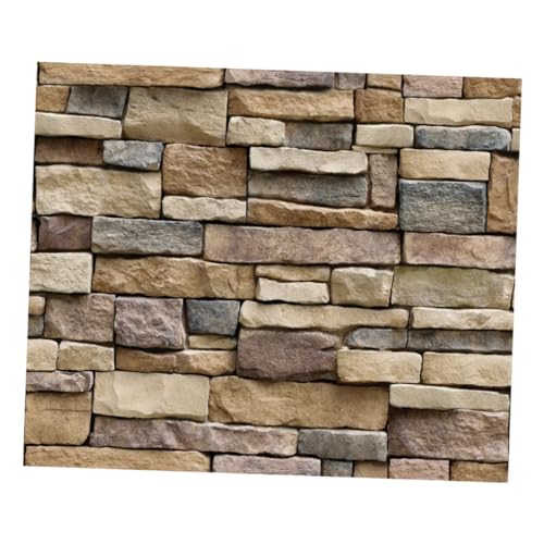 VILLCASE Tapiz De Piedra Autoadhesivo Decoración Para Hogar Sala De Estar y Dormitorio