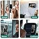 HomeMount Vakuum Magnet Handyhalterung, Saugnapf Handy Halter mit 360° Drehung, für iPhone 16/15/14/13/12 und Samsung, um auf glatten Oberflächen wie Spiegel, Glas, Rückspiegel