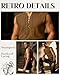 Cotton Mens Renaissance Shirt Pirate Medieval,Sleeveless Halloween Costume Steampunk Viking Lace-up Stand Collar Shirts Brown X-Large