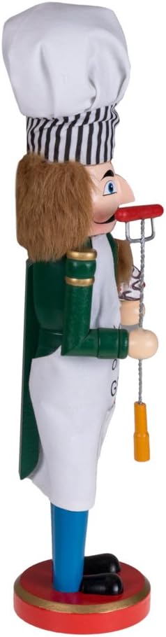 Clever Creations Mariachi 14 Inch Traditional Wooden Nutcracker, Festive Christmas Décor for Shelves and Tables