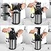 Juicer Machine Portable Vertical Cold Press Juicers BPA-free Reversal Function Slow Masticating Juice Extractor with Clean Brush and Juice Jug