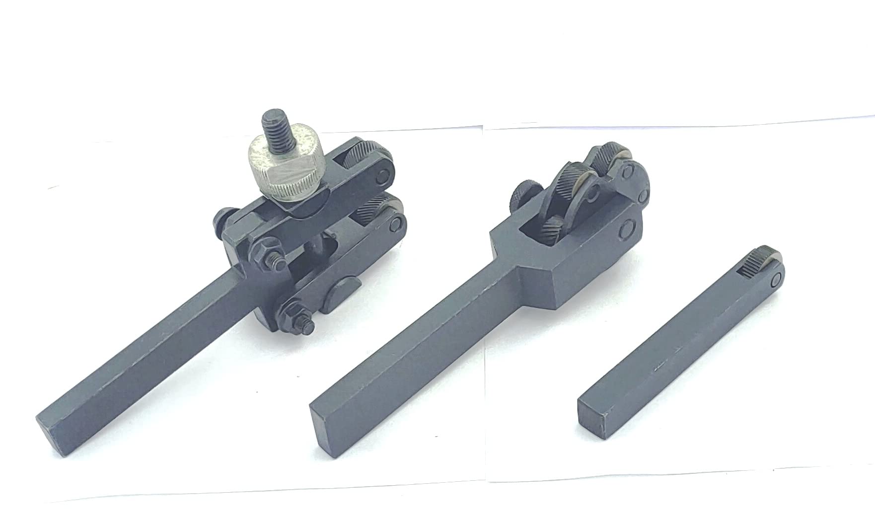 Zestaw 3 narzędzi radełkowania do tokarki, obróbki metali, maszyn, modelarstwa