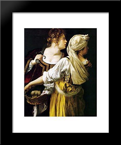 Judith and her Maidservant 20x24 Framed Art Print by Artemisia Gentileschi