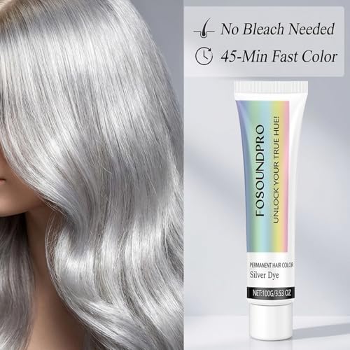 Tinte Plateado para Cabello Claro, Fórmula Nutritiva 2-en-1 miniatura 3