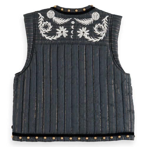 Embroidered Gilet for Girls - Mystic2