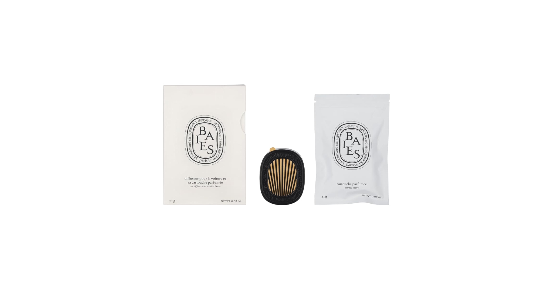 diptyque BAIES 車用ディフューザー Amazon.com: Diptyque Car Diffuser with Baies Insert : Health