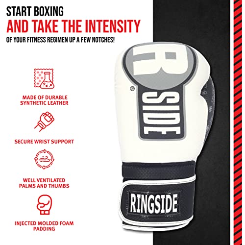 Image of Ringside Apex Bag Gloves, IMF-Tech Boxing Gloves with Secure Wrist Support, Synthetic Boxing Gloves for Men and Women