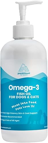 Aceite de pescado Omega 3 de captura silvestre para perros y gatos, suplemento líquido EPA DHA para piel, abrigo, articulaciones y corazón, gotas de disponible en Yaxa Colombia