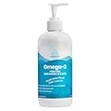 Wild-Caught Omega 3 Fish Oil for Dogs & Cats, Liquid EPA DHA Supplement for Skin, Coat, Joints & Heart, Low-Odor Omega 3 Drops for Small Dog Breeds & Cats with Itchy Skin, 16 oz