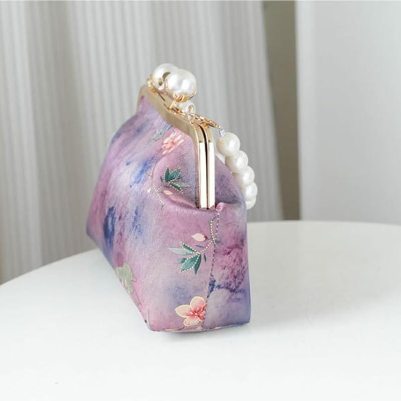 Simple, Vintage Retro Traditional Hand held Shoulder bag for Cheongsam Dresses Dinner for party, cocktail party, wedding image 5