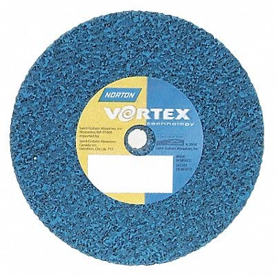 Norton 66254414832 3x1/4x1/4 In. Bear-Tex Vortex Rapid Blend AO Medium Grit Non-Woven Arbor Hole Unified Wheels, 5 Density, 40 pack
