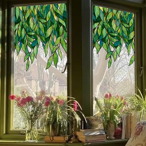 ChicSkin Emerald Leaves Window Film