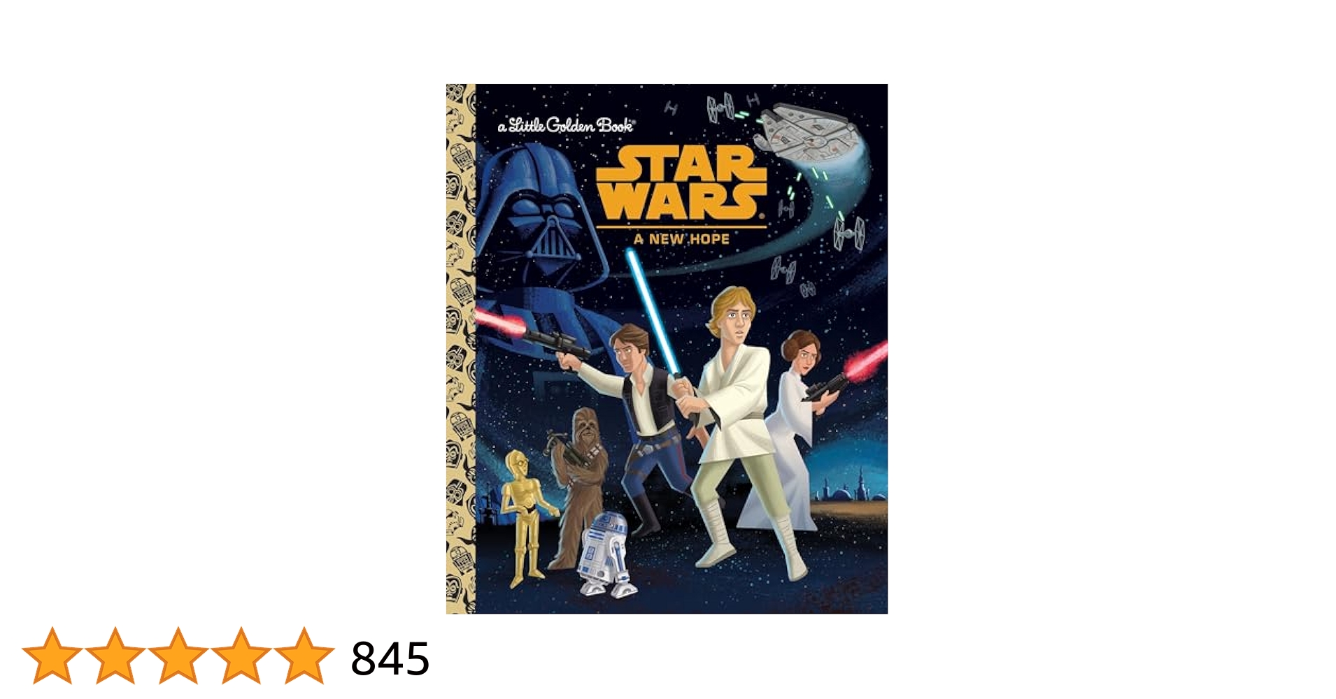 Star Wars: A New Hope (Star Wars) (Little Golden Book): Geof