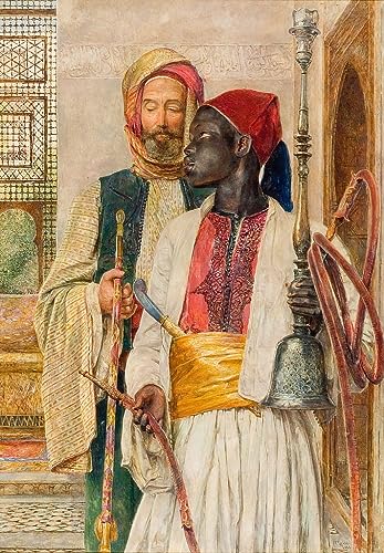 Peinture sur Toile John Frederick Lewis pour Habiller un Grand Mur de Chambre Vide