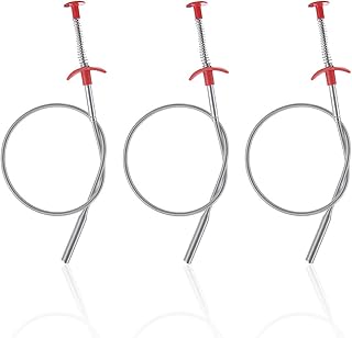 NYGGTYK 3 Klauengreifer, Automatischer Feder-Teleskopstab, Elastischer Greifer, Flexibler Klauengreifer, Kanal, Rohrreinig...