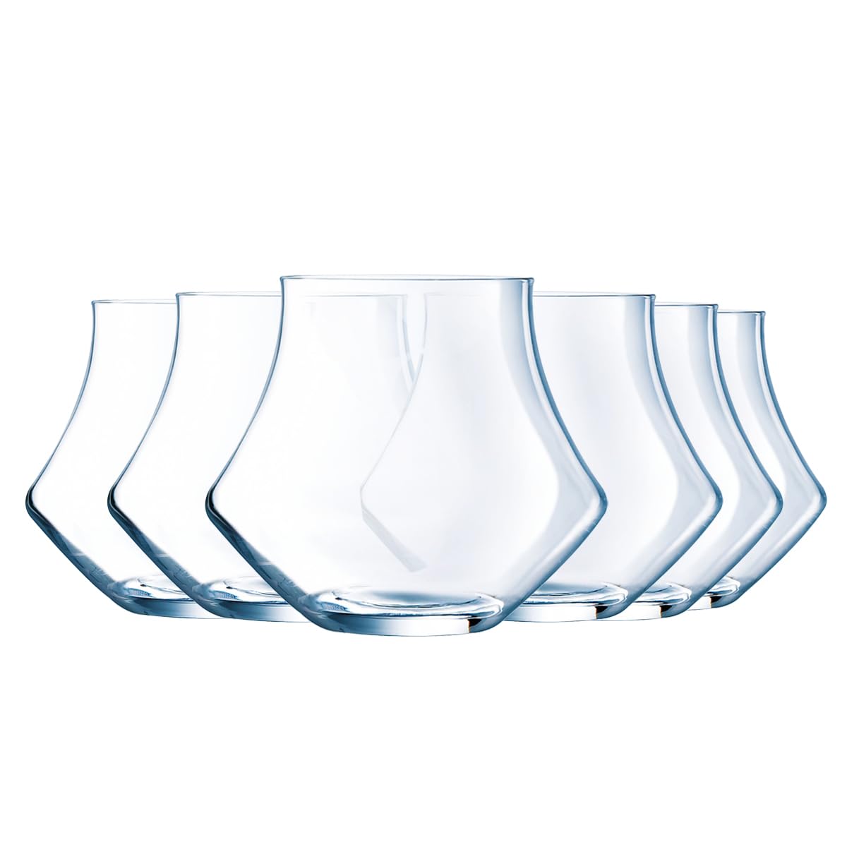 Chef&Sommelier - Collection Open Up - 6 verres à spiritueux 30cl en Cristallin - Modernes et Elégants - Fabriqués en France - Emballage renforcé