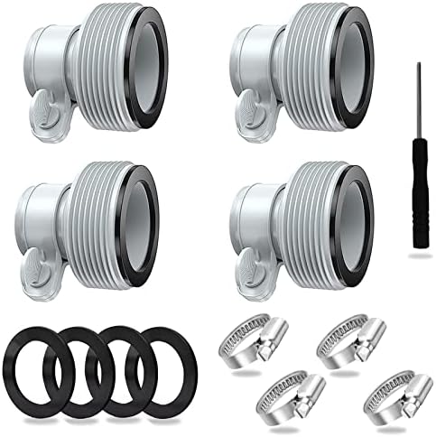 2 Stück Staubsauger Schlauchadapter - 32mm/40mm Anschlüsse - Für Haushalt & Industrie Staubsauger