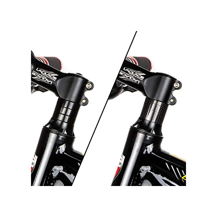 RouLiPouLi 12 Pieces Bike Headset Spacer Carbon Fiber - Image 3