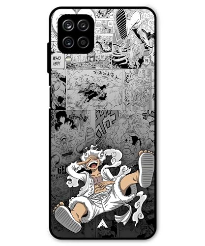 Image of Premium Anime 2 Case for Samsung Galaxy M42 (Glossy Finish) Soft-Touch Metal TPU Back Cover, Shockproof, Designer, Aesthetic Mobile Phone Case