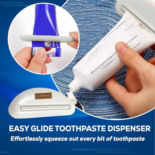 Toothpaste Squeezer LUXPAKS pour dentifrice Crest 3D White
