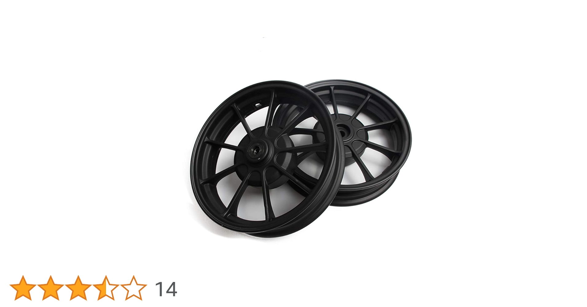 Amazon | 10インチのホイールの輪辋に適用 前後2個一対 ドラム