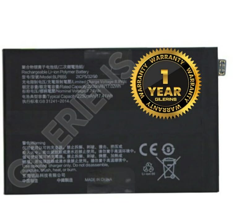 Image of Original BLP855 Battery for Oppo Reno 6 Pro (2250mAh) Battery with 1 Year Warranty*****(A0132)